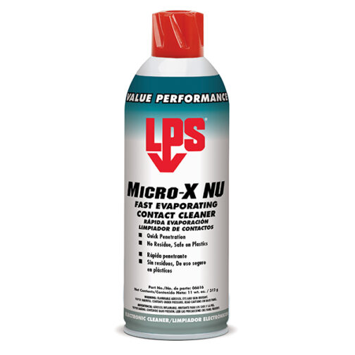 LPS MICRO-X NU FAST EVAPORATING CONTACT CLEANER